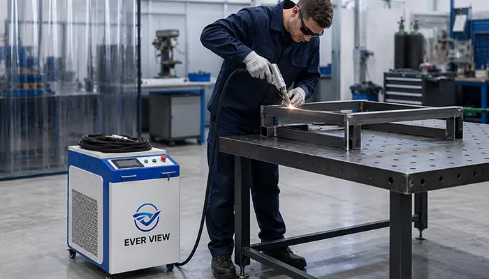 Lett og effektiv, redefinerer metoden for metallsveising