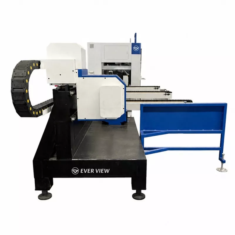 Halvautomatisk Minimal Tail Fiber Laser Pipe Cutting