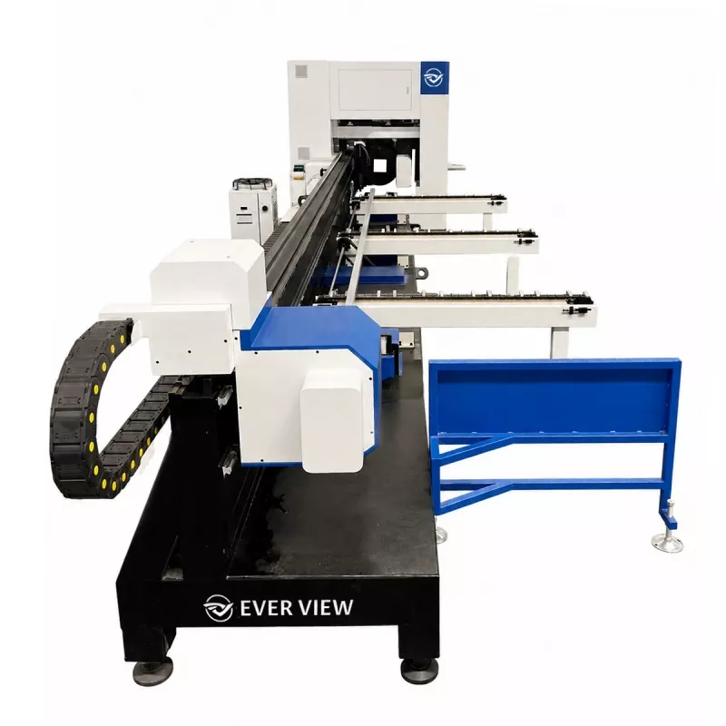 Halvautomatisk Minimal Tail Fiber Laser Pipe Cutting